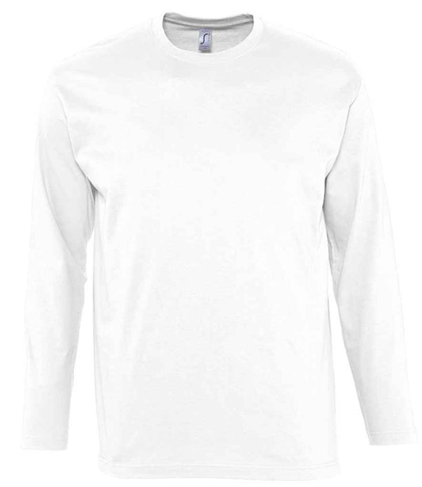 11420 Unisex Long Sleeved T Shirt White