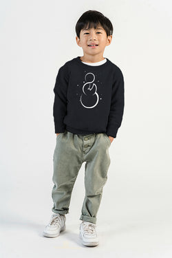 Childs Sweatshirt - Festive Snowman Print